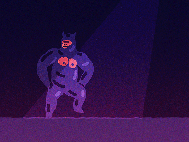 Painted clouds over horizon